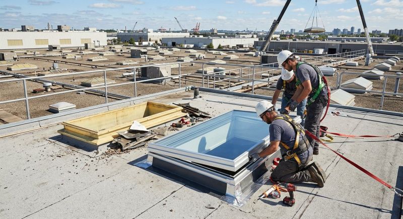 Commercial Skylight Renovation in Redmond, WA