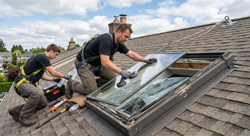 Skylight Glass Replacement in Redmond, WA
