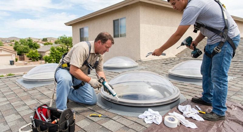 Dome Skylight Repair in Gig Harbor, WA