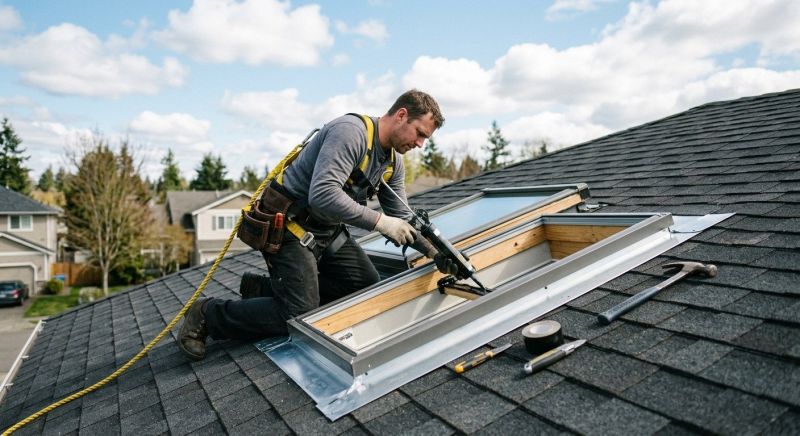Skylight Glass Replacement in Renton, WA
